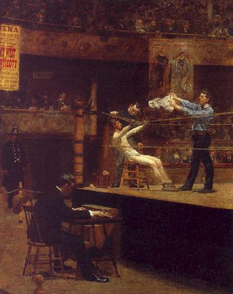 Thomas Eakins Between Rounds France oil painting art